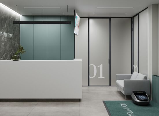 Дизайн-проект центра имплантологии IMPLANT POINT