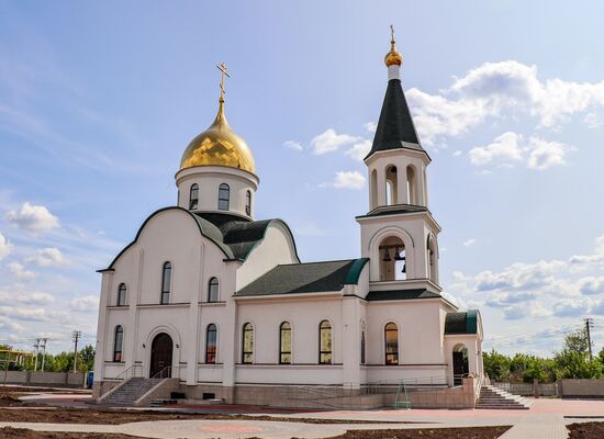 Планировочное решение храма во имя преподобного Амвросия Оптинского