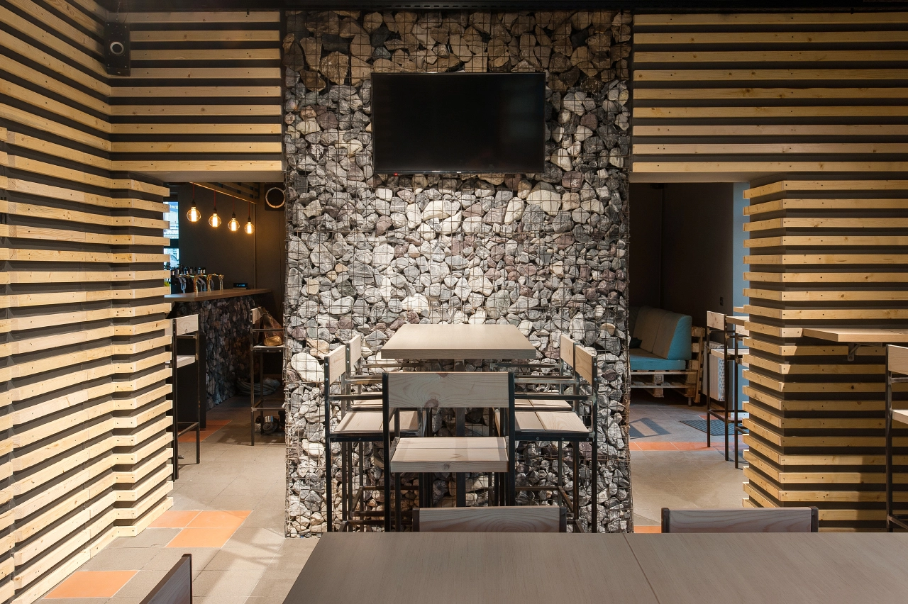 Дизайн интерьера ресторана BURGER PLACE